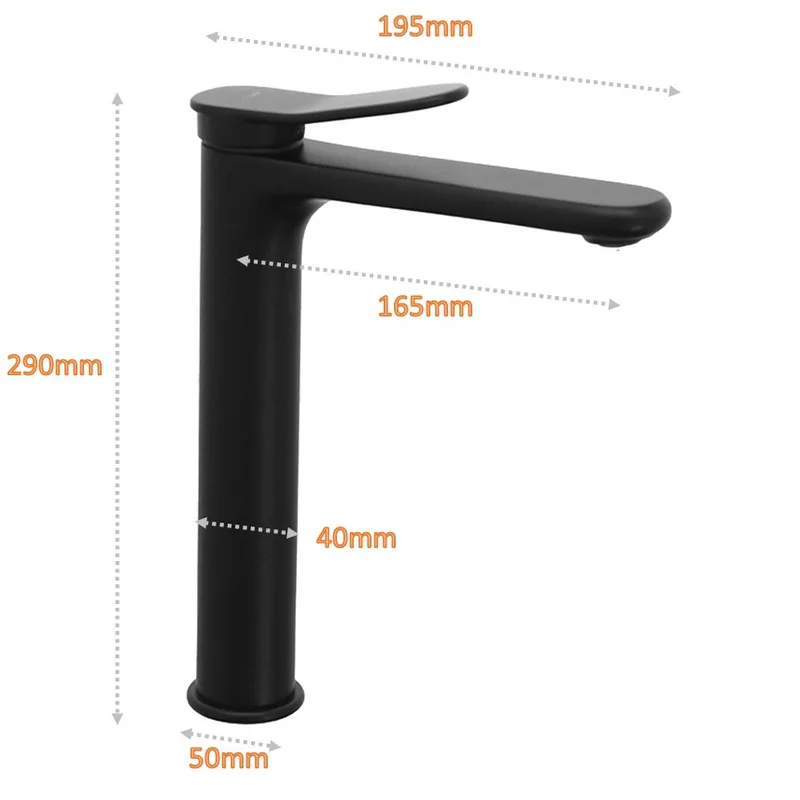 Fidelis Coober Tall Basin Mixer (FT-7102)
