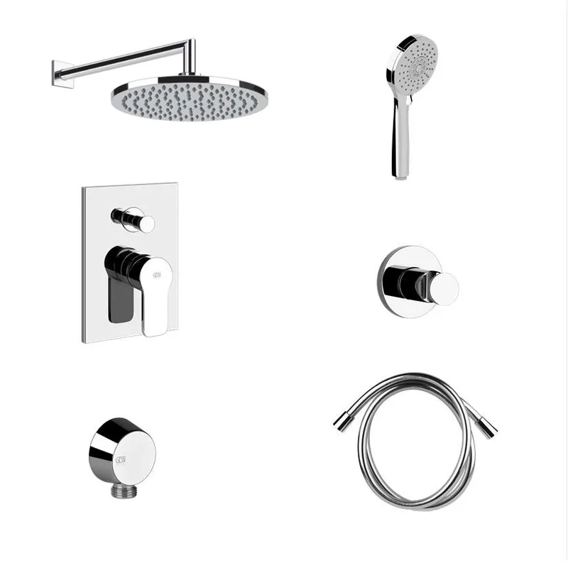 Gessi Corso Venezia Concealed Bath Mixer Bundle