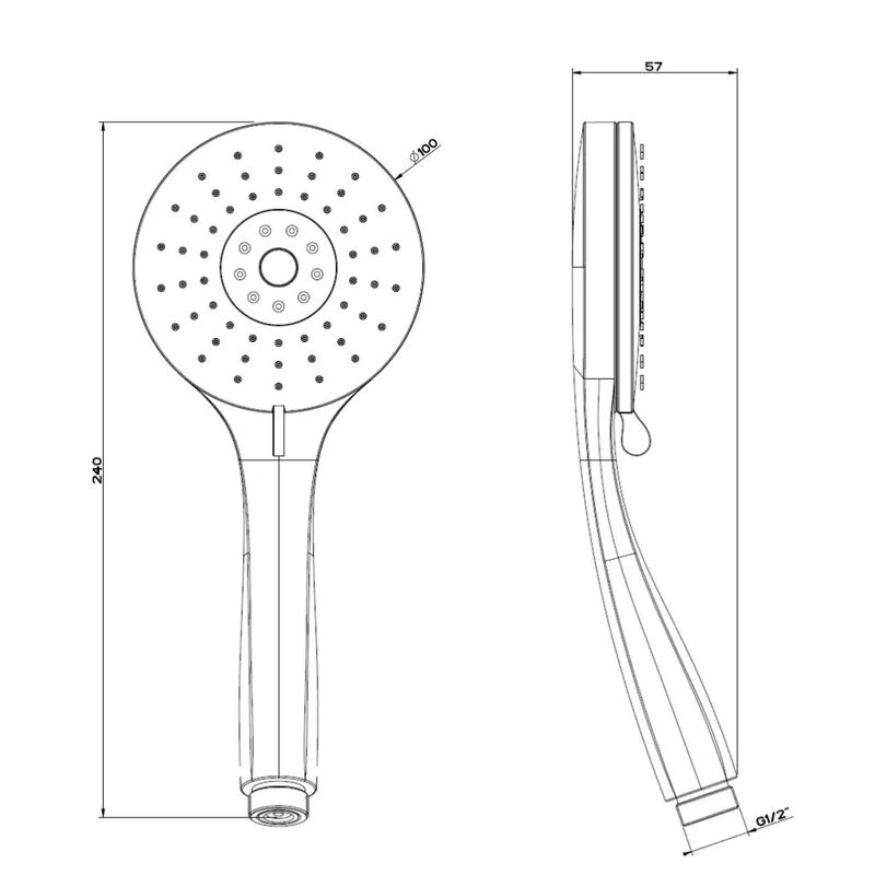 Gessi Via Solferino Concealed Bath Mixer Bundle