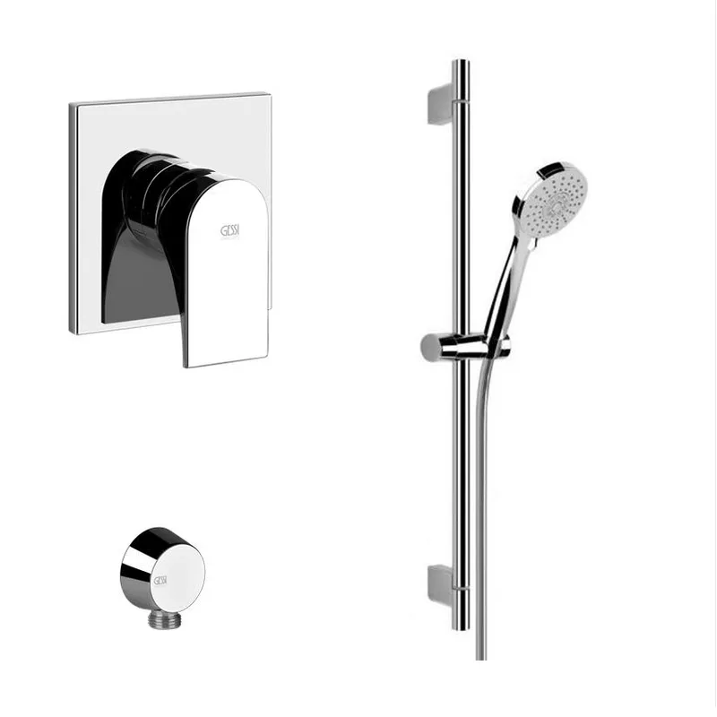 Gessi Via Solferino Concealed Shower Mixer Bundle