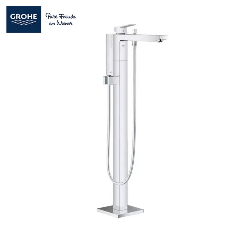 Grohe Eurocube Single-Lever Floor Mounted Bath Mixer (GH23672000)