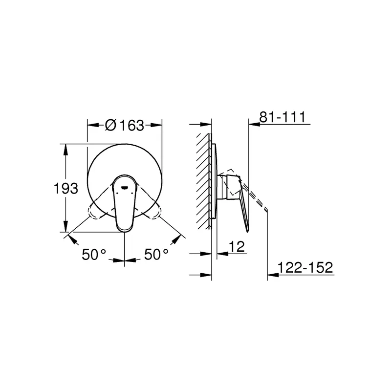 Grohe 19549LS2 Shower Mixer