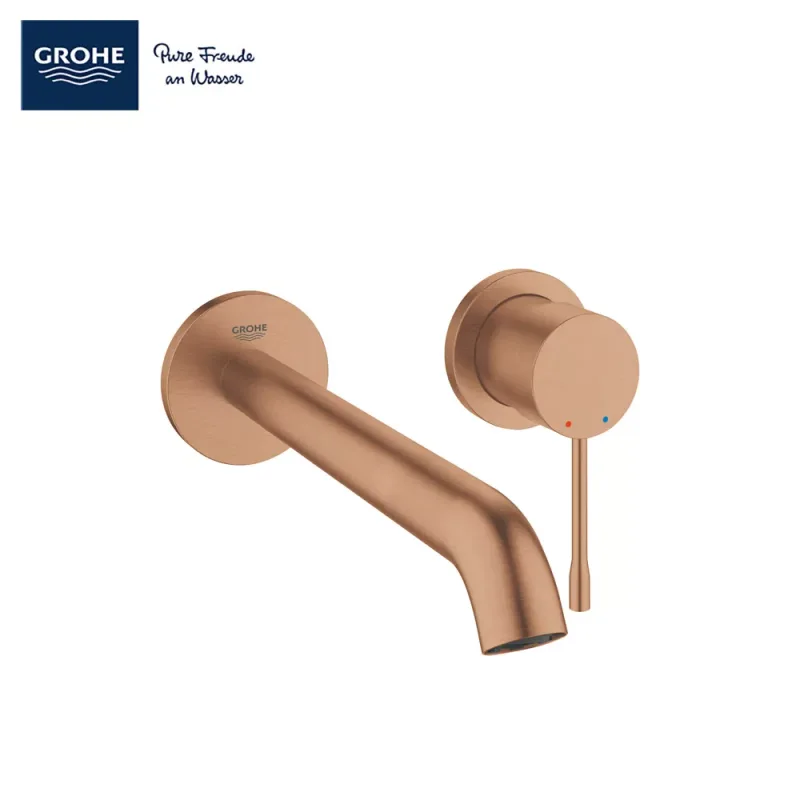 Grohe Essence Two-Hole Basin Mixer (19967DL1) Brushed Warm Sunset