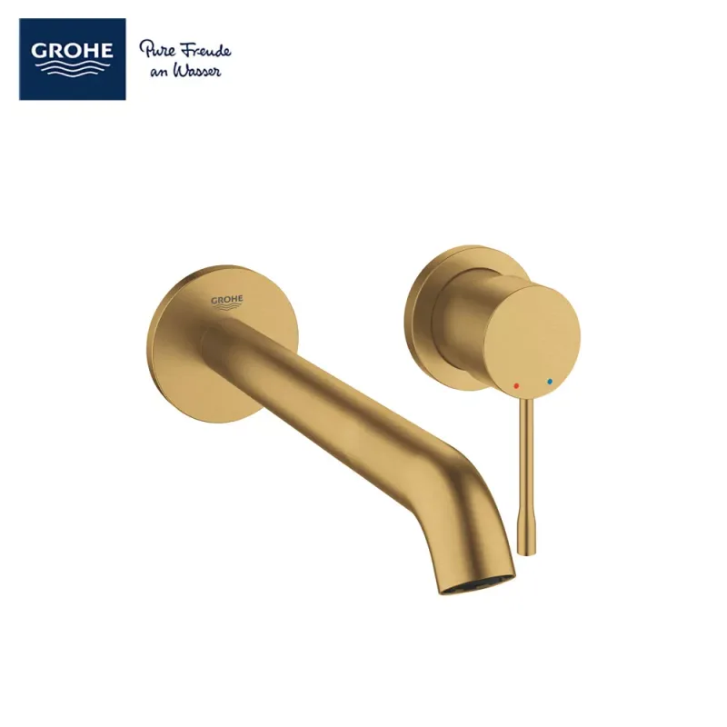 Grohe Essence Two-Hole Basin Mixer (19967GN1) Brushed Cool Sunrise