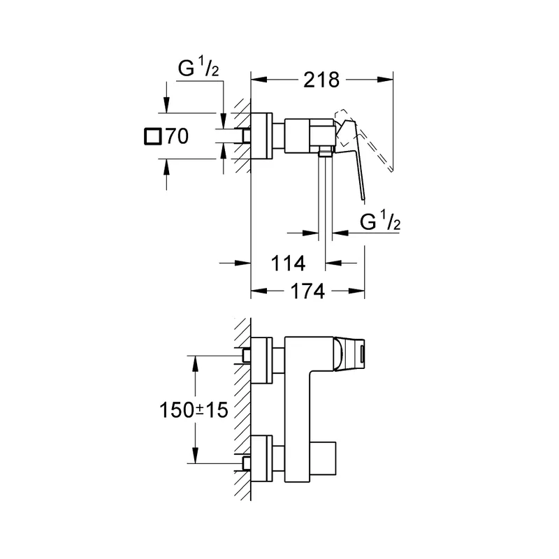 Grohe 23145000 Shower Mixer