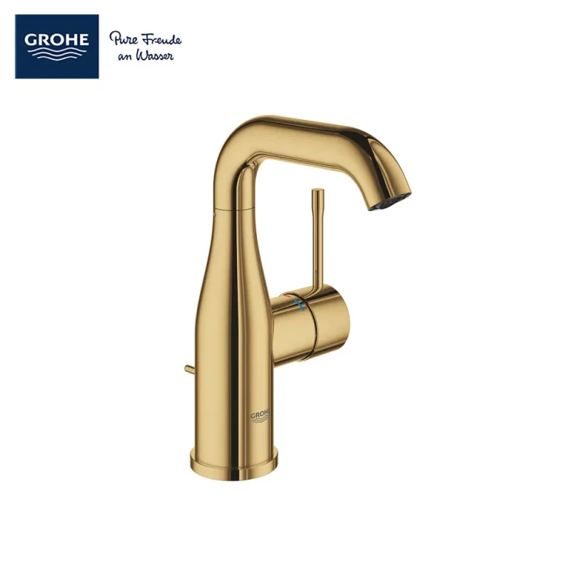 Grohe Essence Single-Lever Basin Mixer Swivel Spout Cool Sunrise (23462GL1)