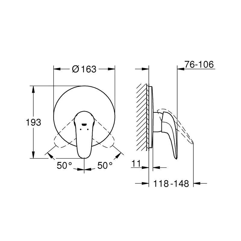 Grohe 29098003 Shower Mixer