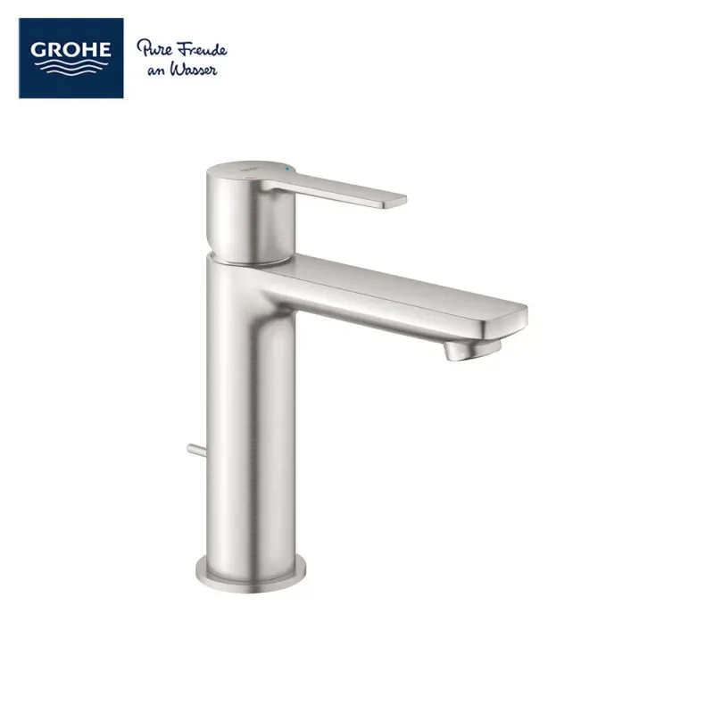 Grohe Lineare Single-Lever Basin Mixer Supersteel (32114DC1)