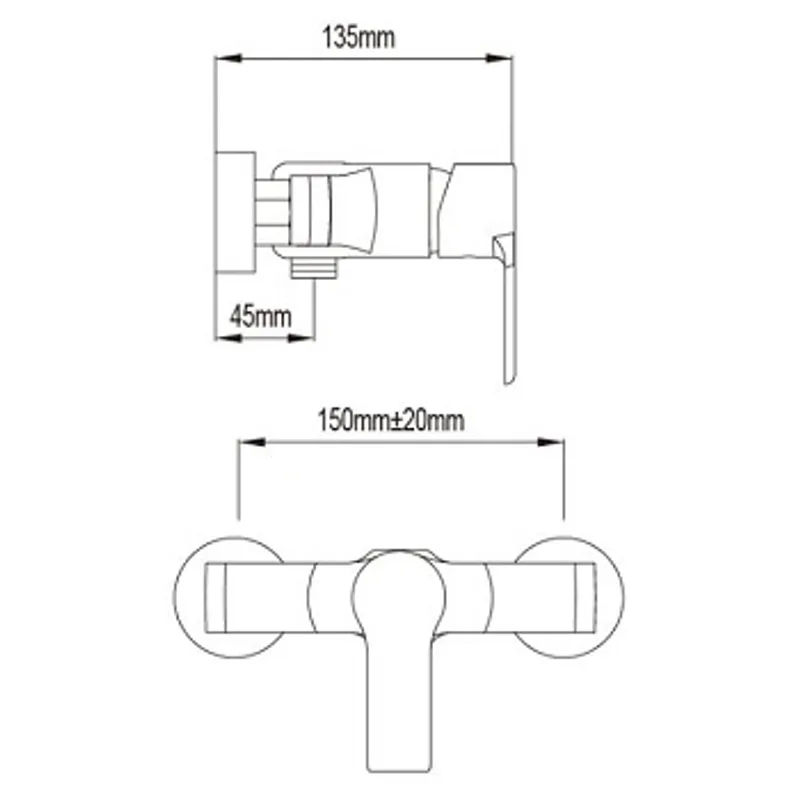 NTL 1204 Shower Mixer
