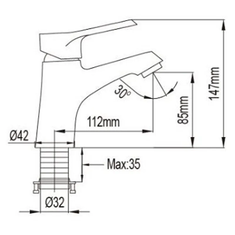 NTL 1401 Basin Mixer