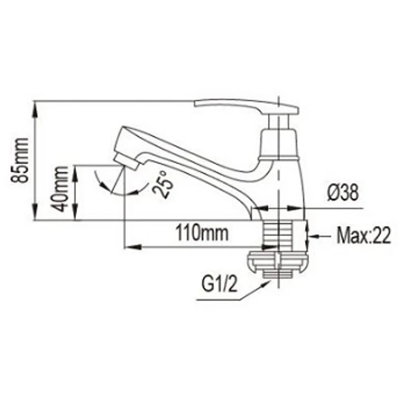 NTL 1611-C Basin Tap