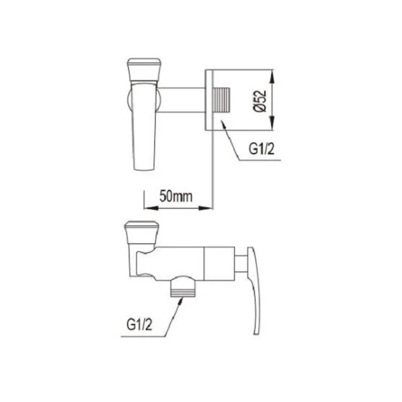 NTL Bibcock (NTL-1620-C)