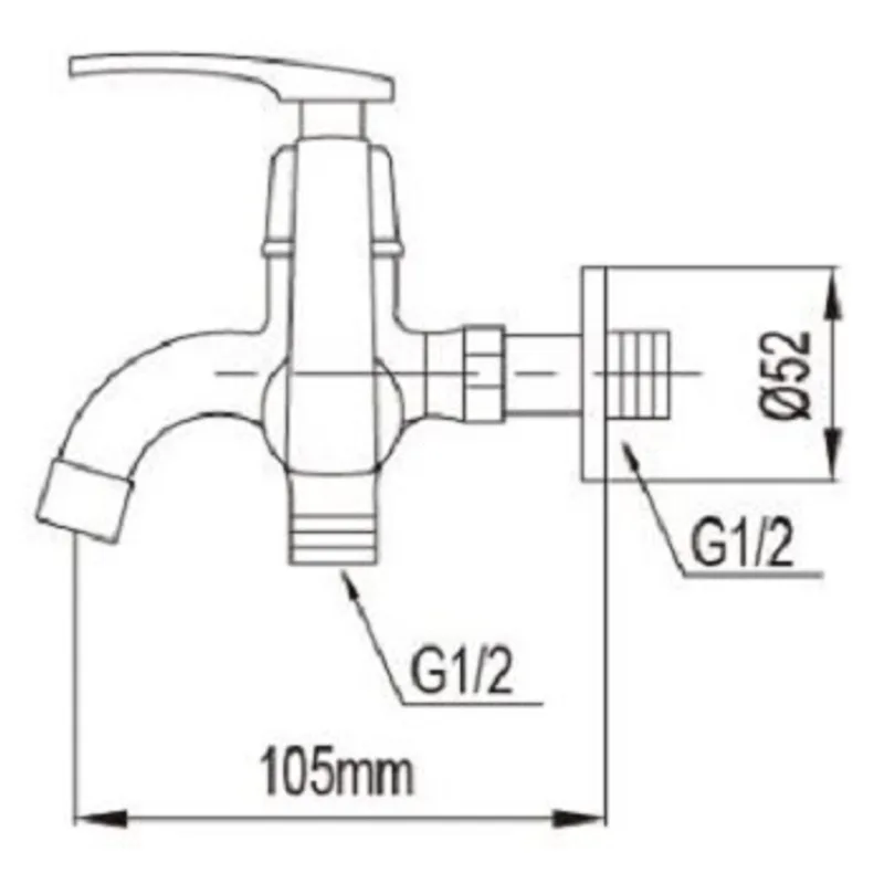 NTL 1628-C Two-Way Tap