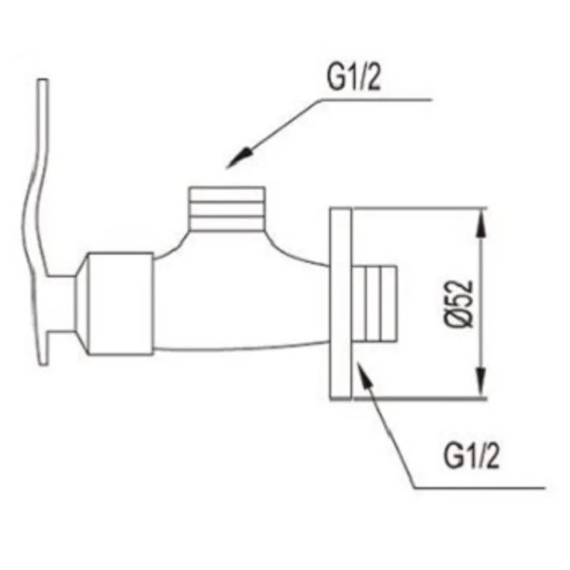 NTL 1655-C Angle Valve