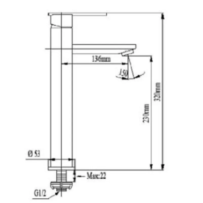 NTL Tall Basin Tap (NTL-2002-C)