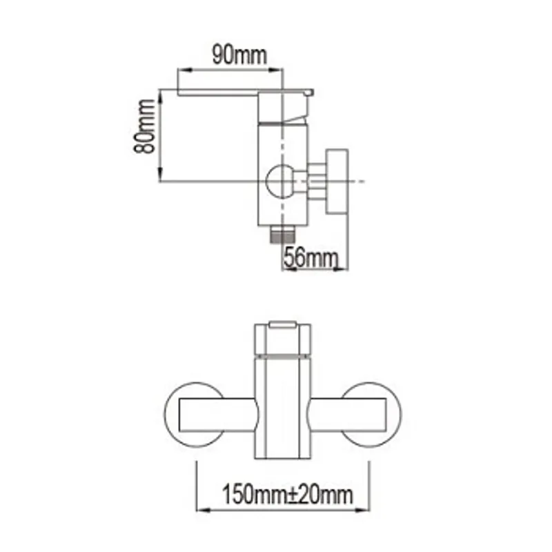NTL Shower Mixer (NTL-2004)