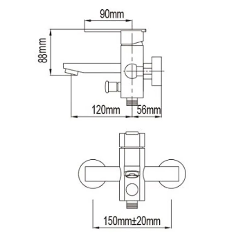 NTL 2005 Bath & Shower Mixer