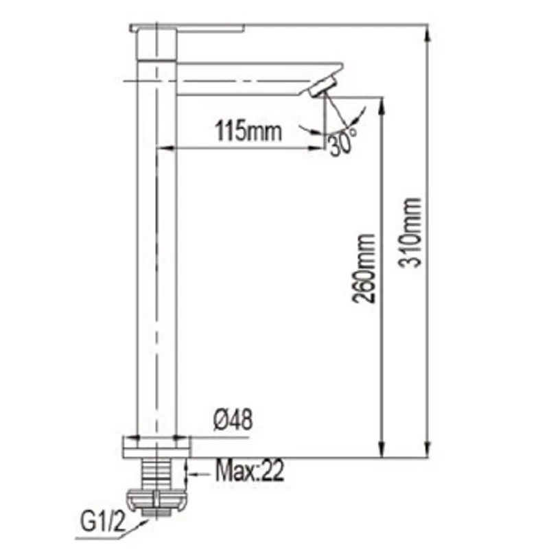 NTL Tall Basin Tap (NTL-2012-C)
