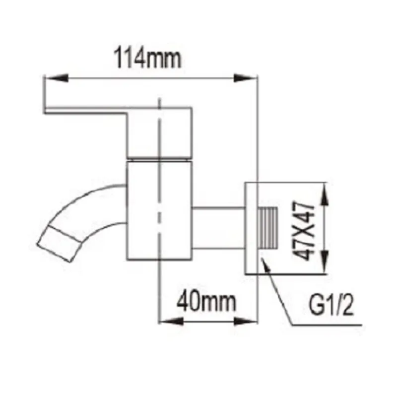 NTL 6023-C Bib Tap