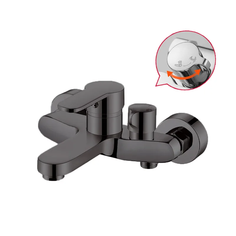 NTL-9155-GM Bath & Shower Mixer (Gun Metal)