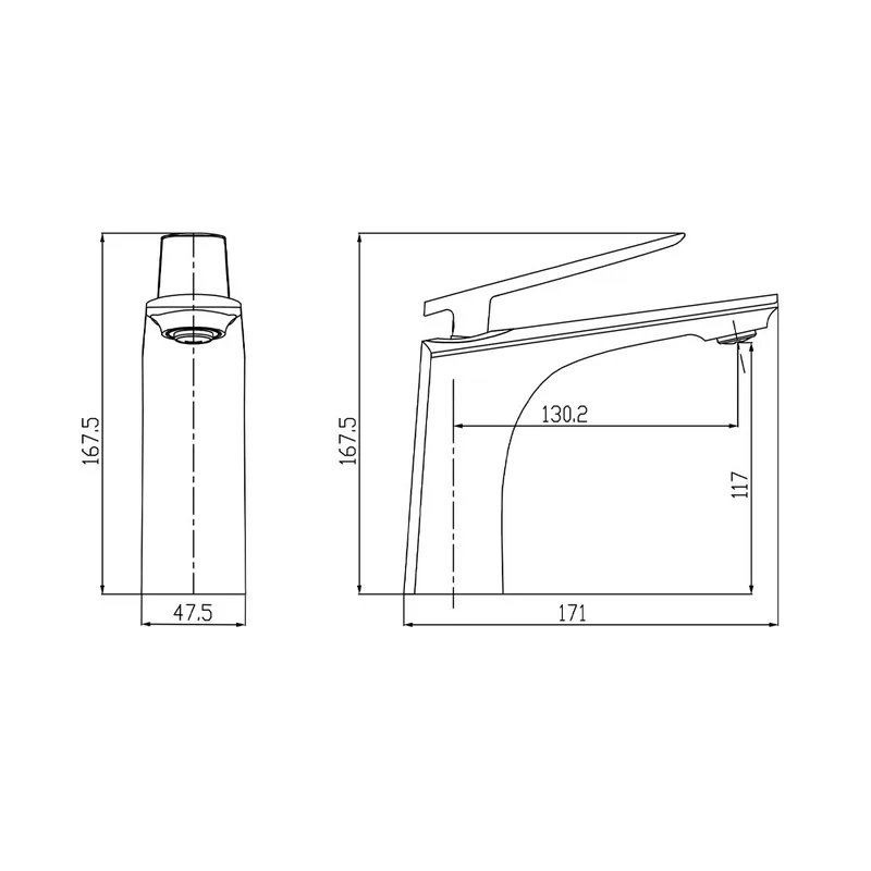 Vera GLOCK Basin Mixer (DL.200.106)