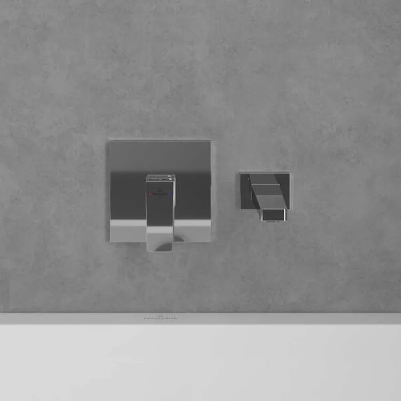 Villeroy & Boch Architectura Square Concealed Shower Mixer (TVS12500200061+TVS00035100000)