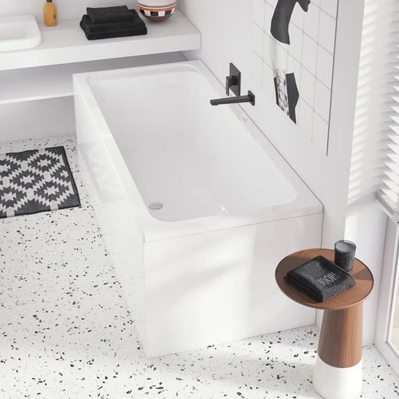 Villeroy & Boch Architectura Square Concealed Shower Mixer (TVS125002000K5+TVS00035100000, Matt Black)