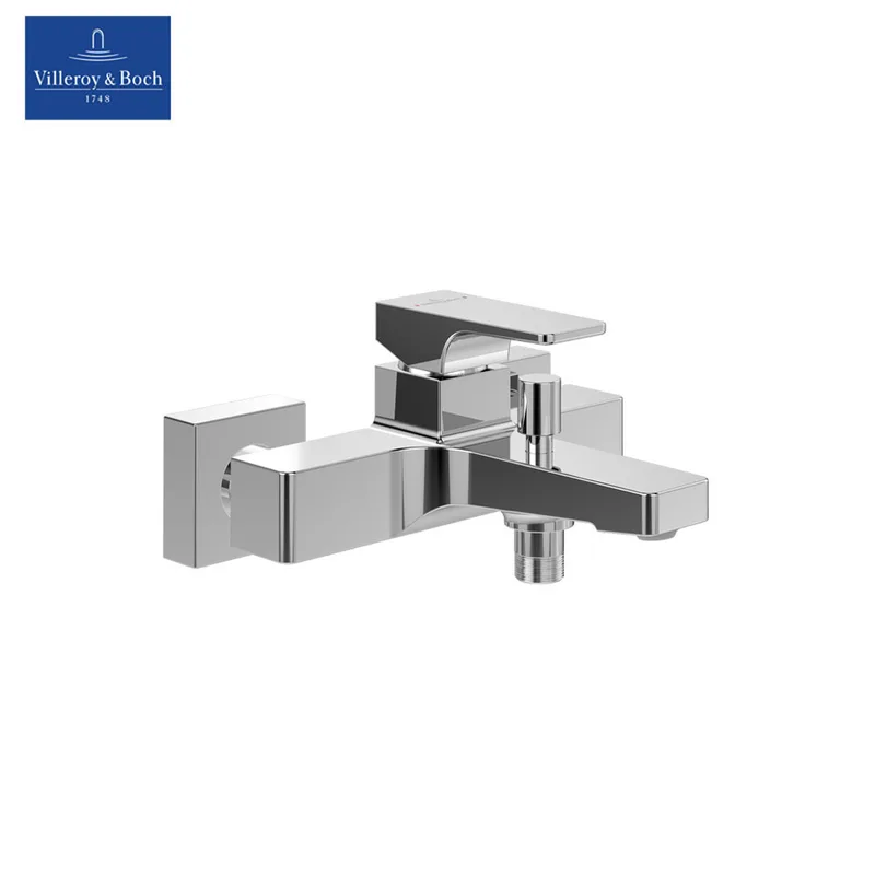 Villeroy & Boch Architectura Square Single-lever Bath & Shower Mixer (TVT12500100061)