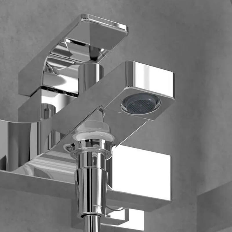 Villeroy & Boch Architectura Square Single-lever Bath & Shower Mixer (TVT12500100061)
