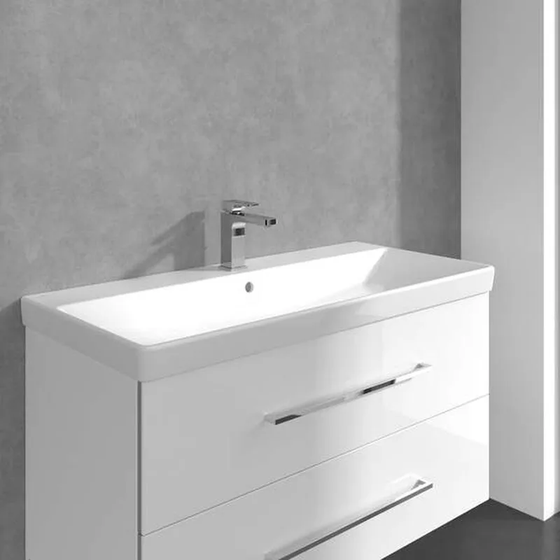 Villeroy & Boch Architectura Square Single-lever Basin Mixer (TVW12500100061)
