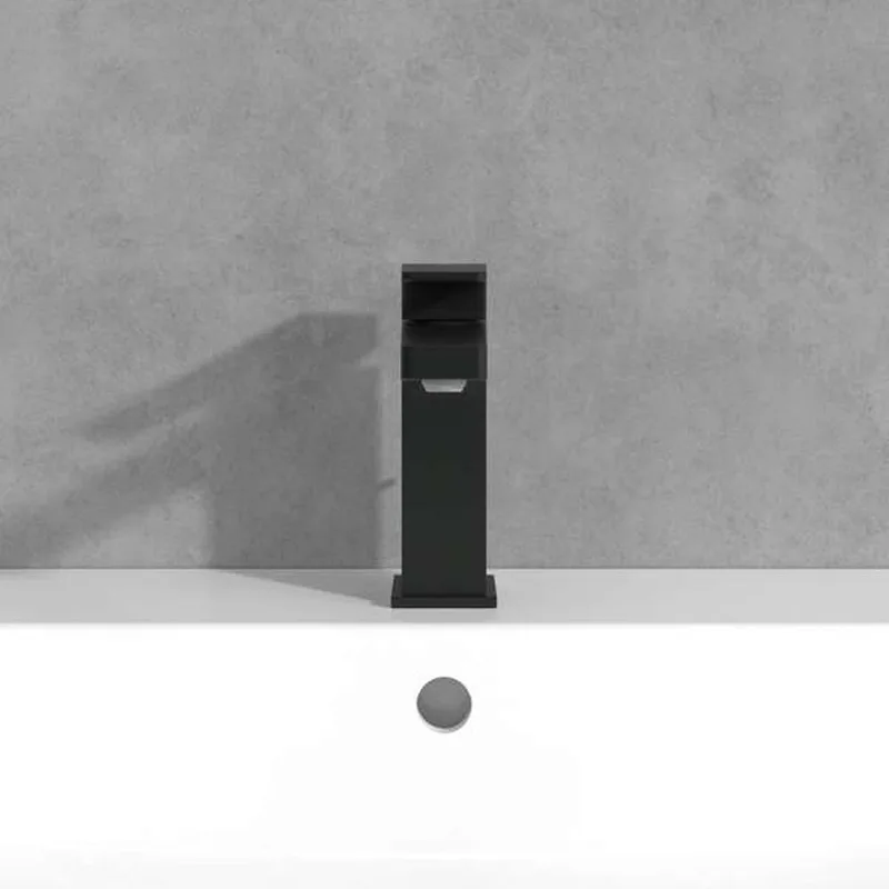 Villeroy & Boch Architectura Square Single-lever Basin Mixer (TVW125001000K5) (Matt Black)