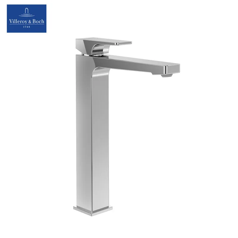 Villeroy & Boch Architectura Square Single-lever Tall Basin Mixer (TVW12500200061)