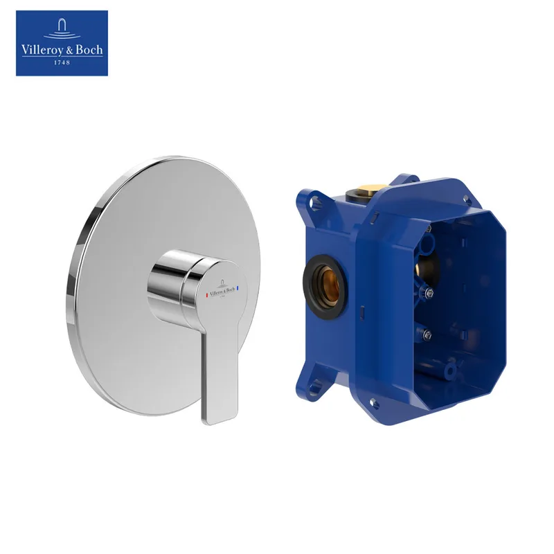 Villeroy & Boch Architectura Concealed Shower Mixer Set (TVS10335200061 + TVS00035100000)