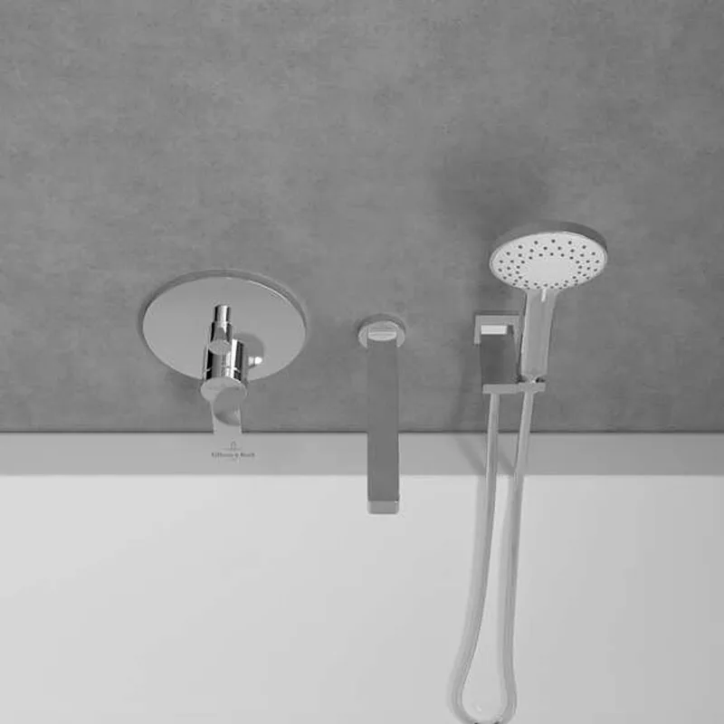Villeroy & Boch Architectura Concealed Bath Mixer Set (TVS10335300061 + TVS00035100000)