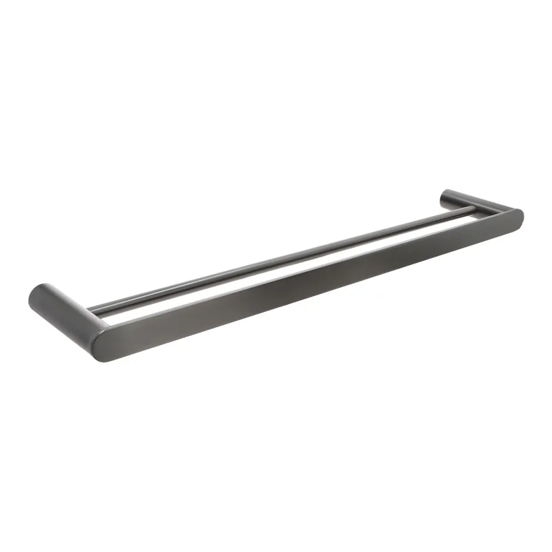 AD-M9012BG Stadium Series Double Towel Bar - Gunmetal