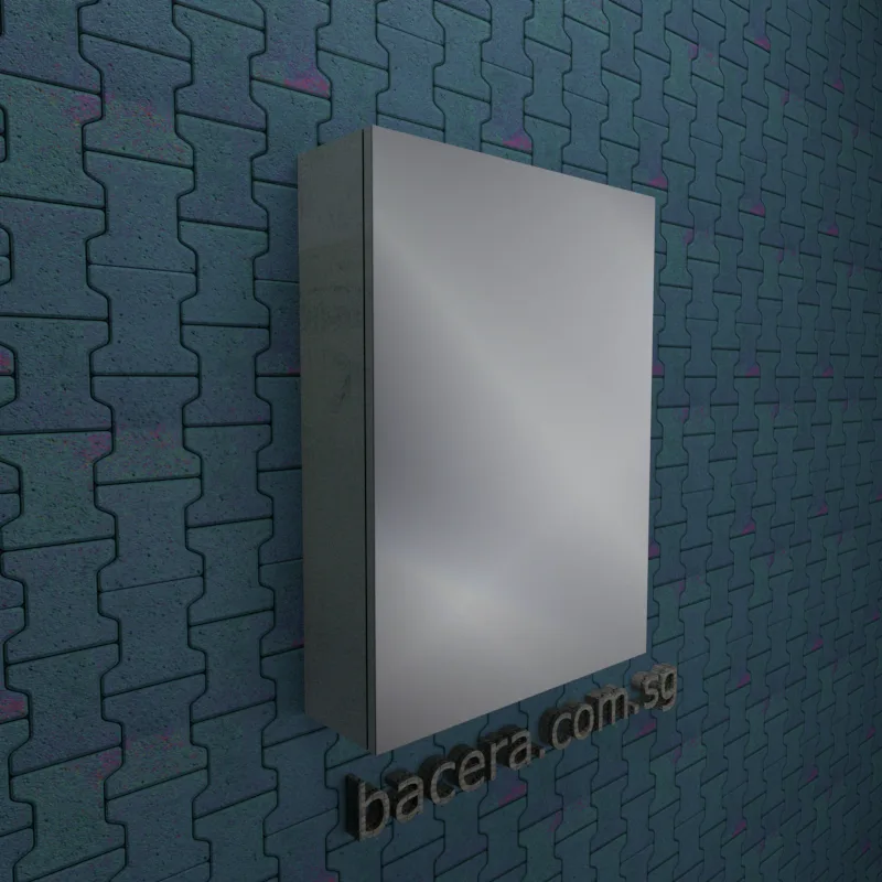 Dusche 2004593WW Wood White Mirror Cabinet