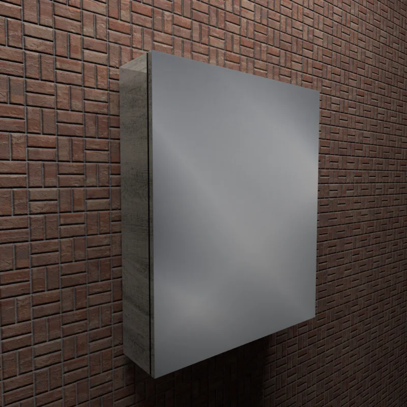 Dusche 2005193GL Grey Liner Mirror Cabinet
