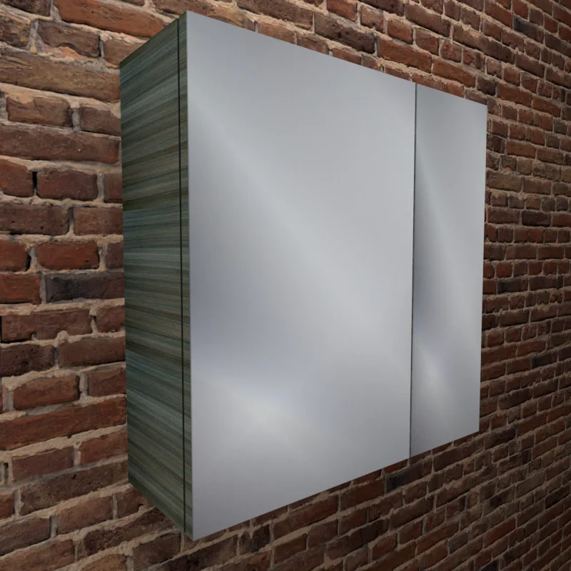Dusche 2006193GB Grey Brownish Mirror Cabinet
