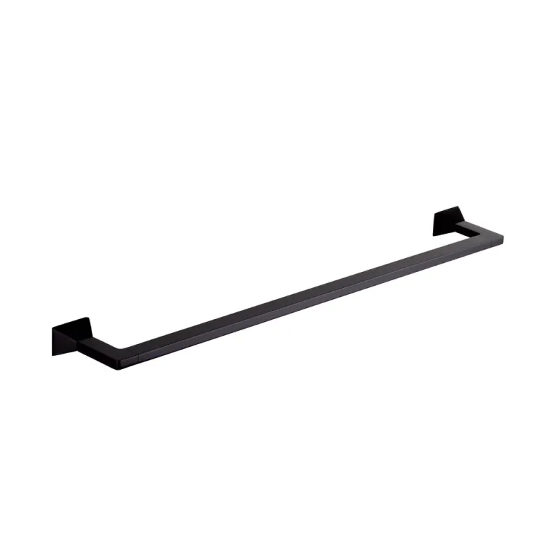 ELJ-6608-BK Single Towel Bar (Matt Black)