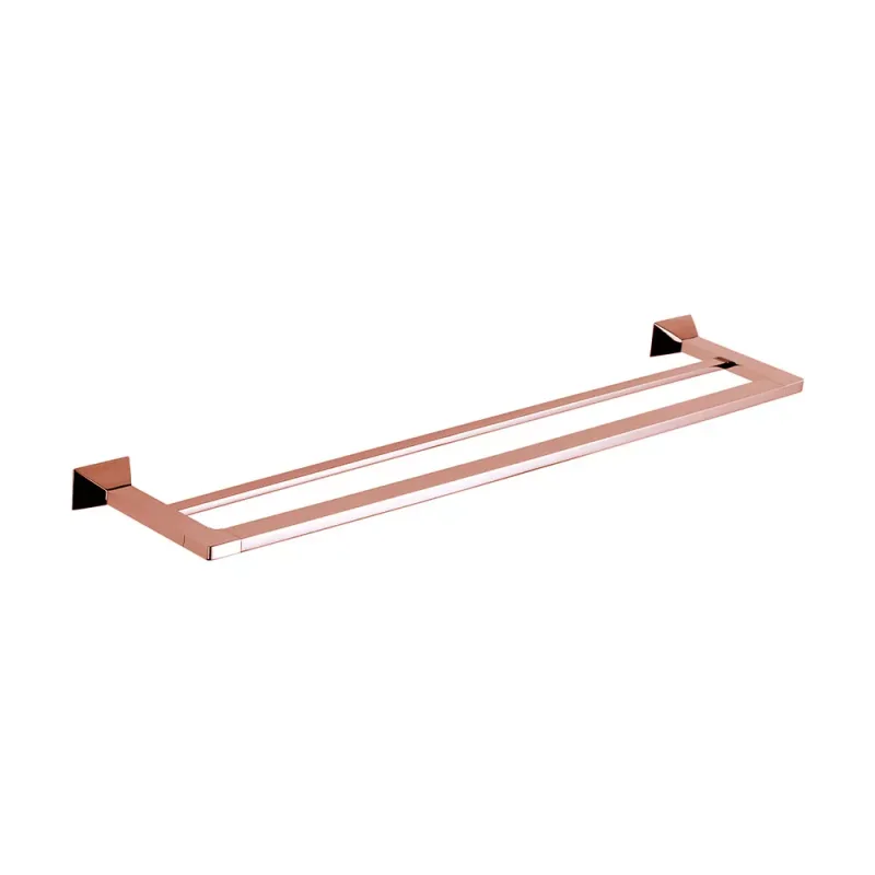 ELJ-6609-BG Double Towel Bar (Rose Gold)
