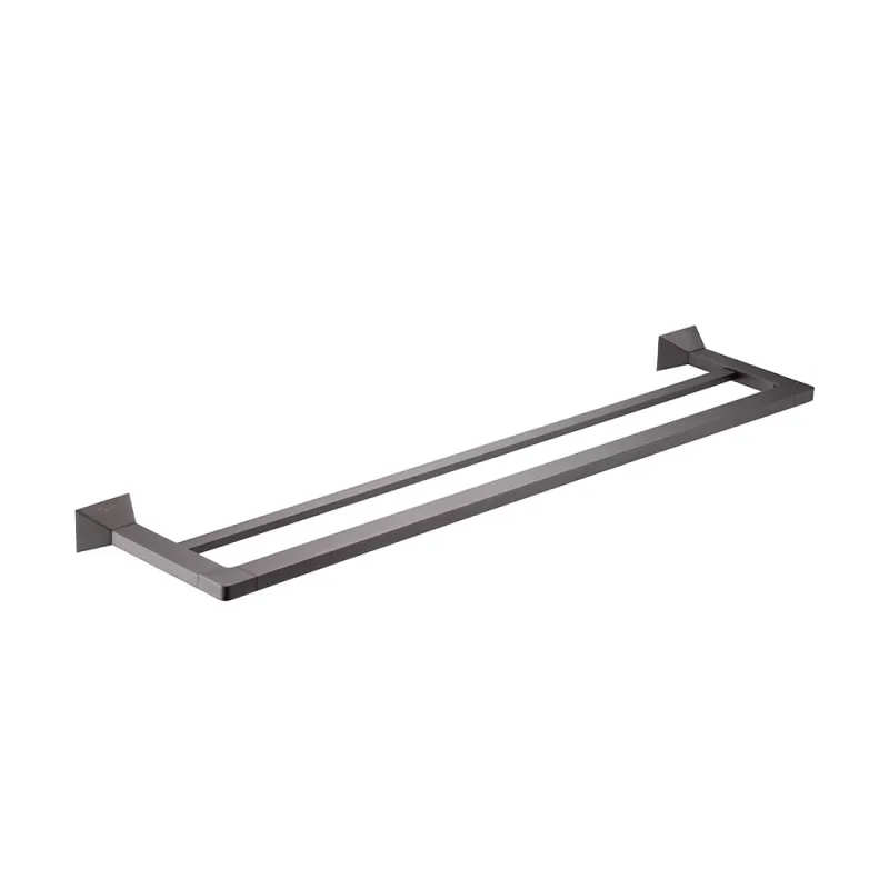 ELJ-6609-GG Double Towel Bar (Gun Metal)