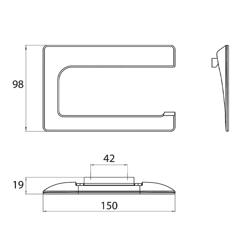 EMCO Art 1600-001-01 Paper Holder
