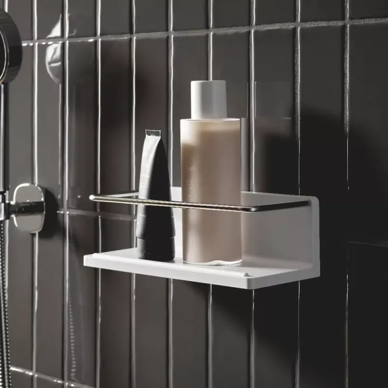 EMCO Round 4345-001-00 Shelf with Rail (White)