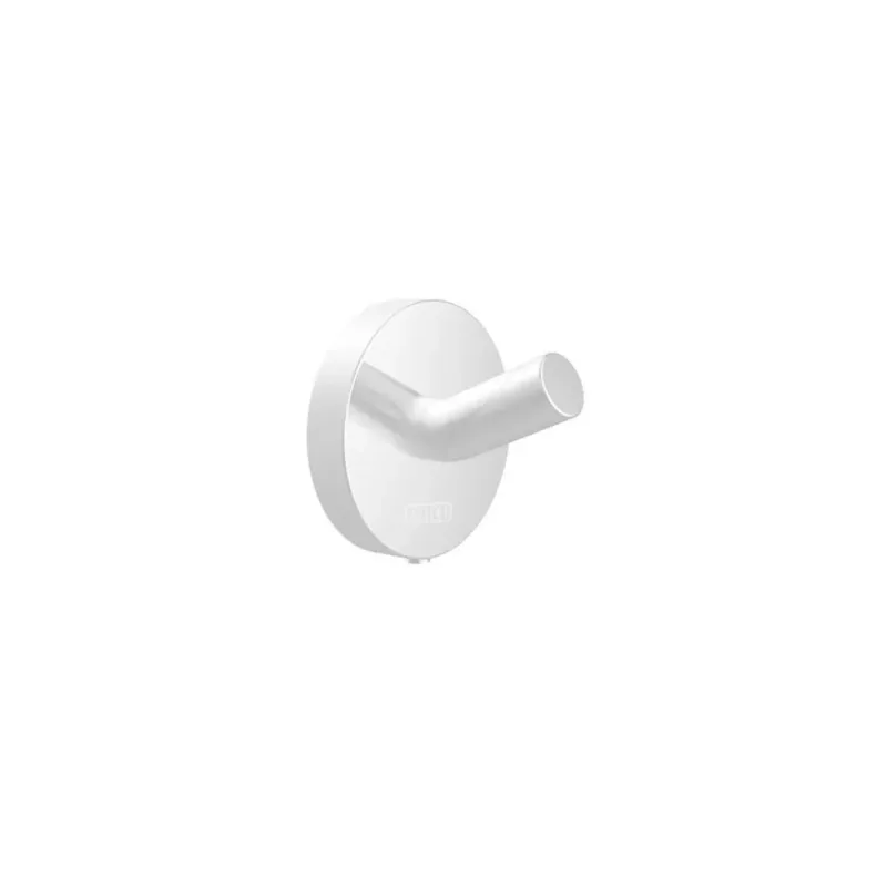 EMCO Round 4375-139-00 Single Hook (White)