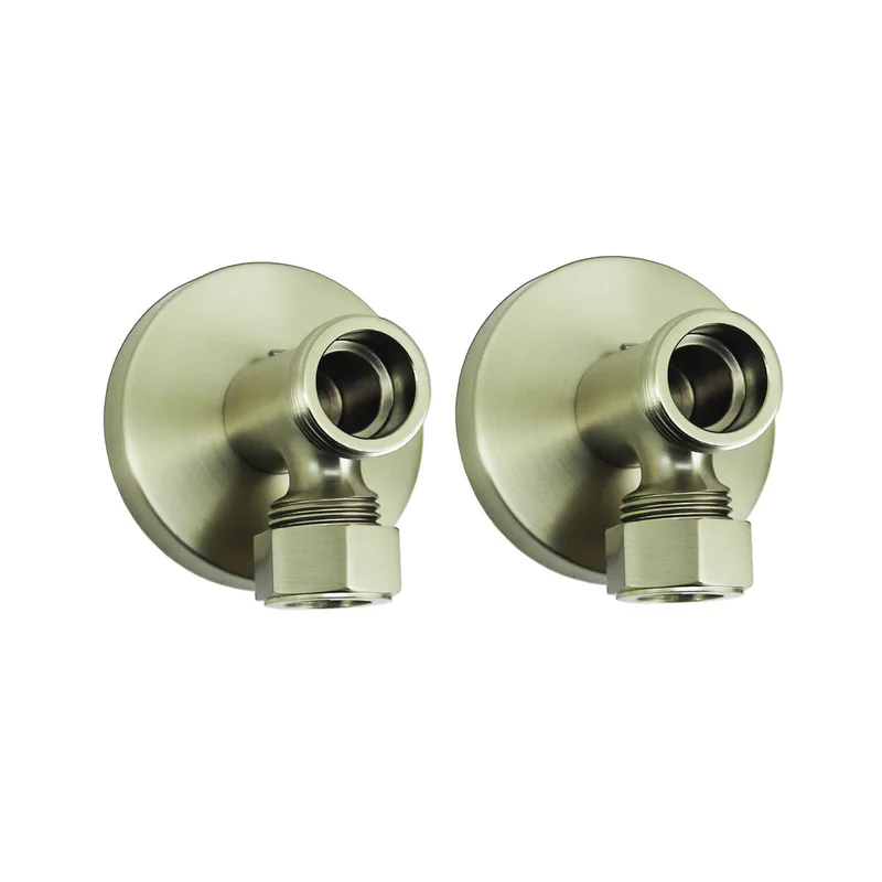 FT-0017-HBG Exposed Wall Bracket (Brushed Gold)