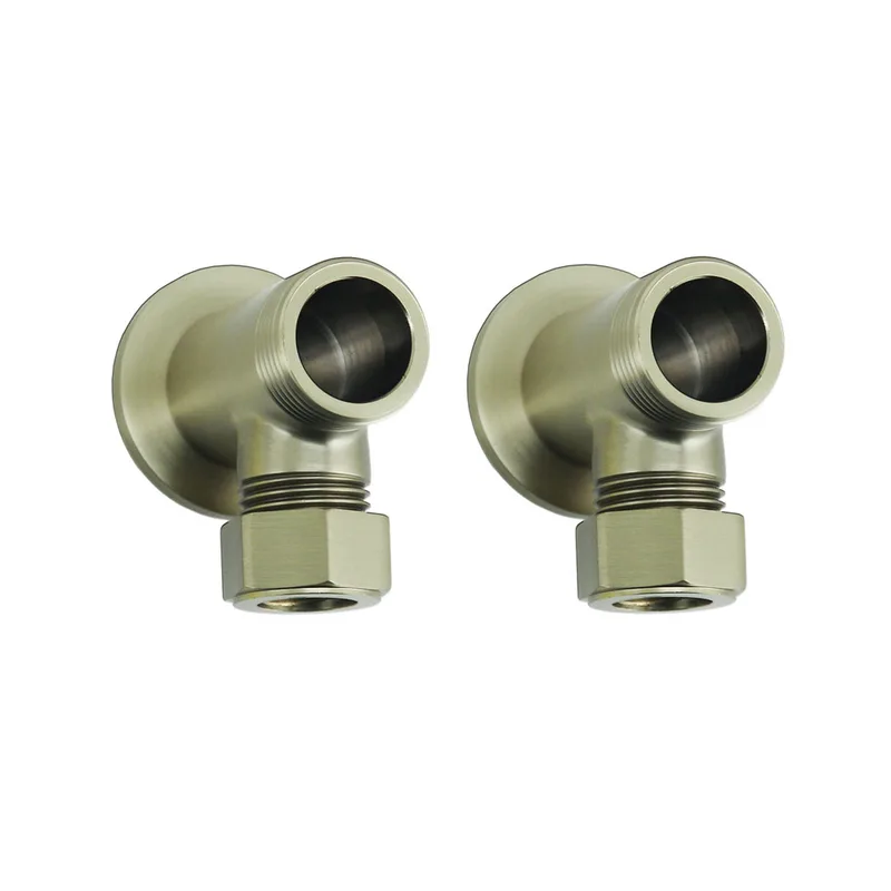 FT-0018-HBG Exposed Wall Bracket (Brushed Gold)