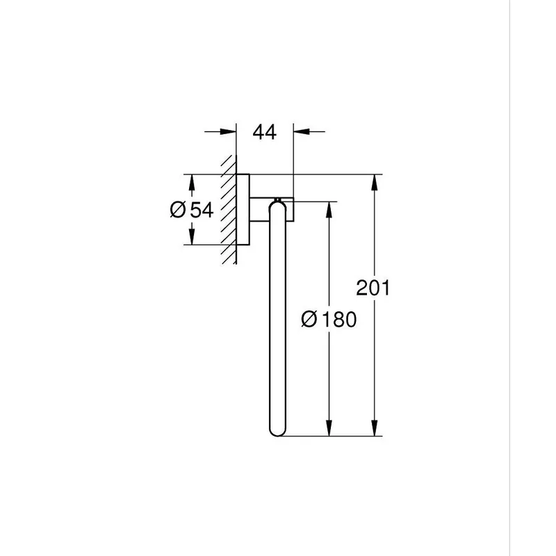 Grohe Essentials 40365001 Towel Ring