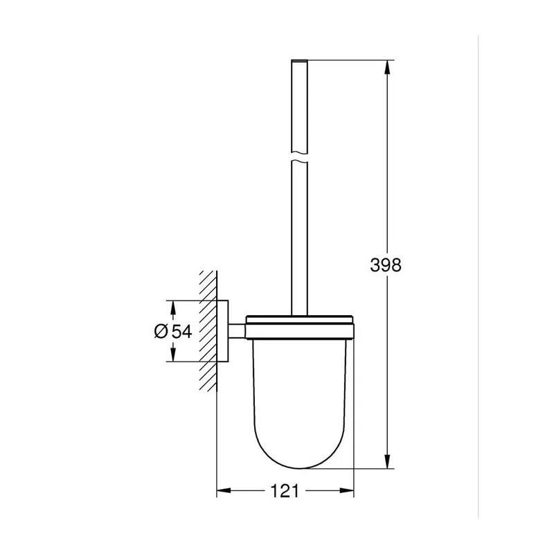 Grohe Essentials 40374001 Toilet Brush Holder