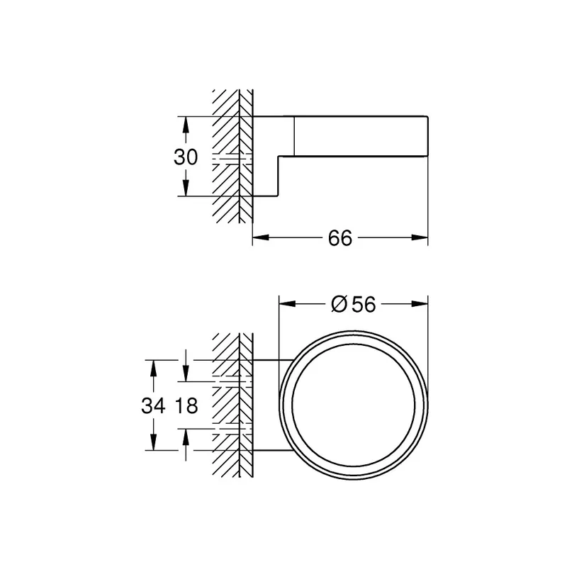 Grohe Selection Glass Holder