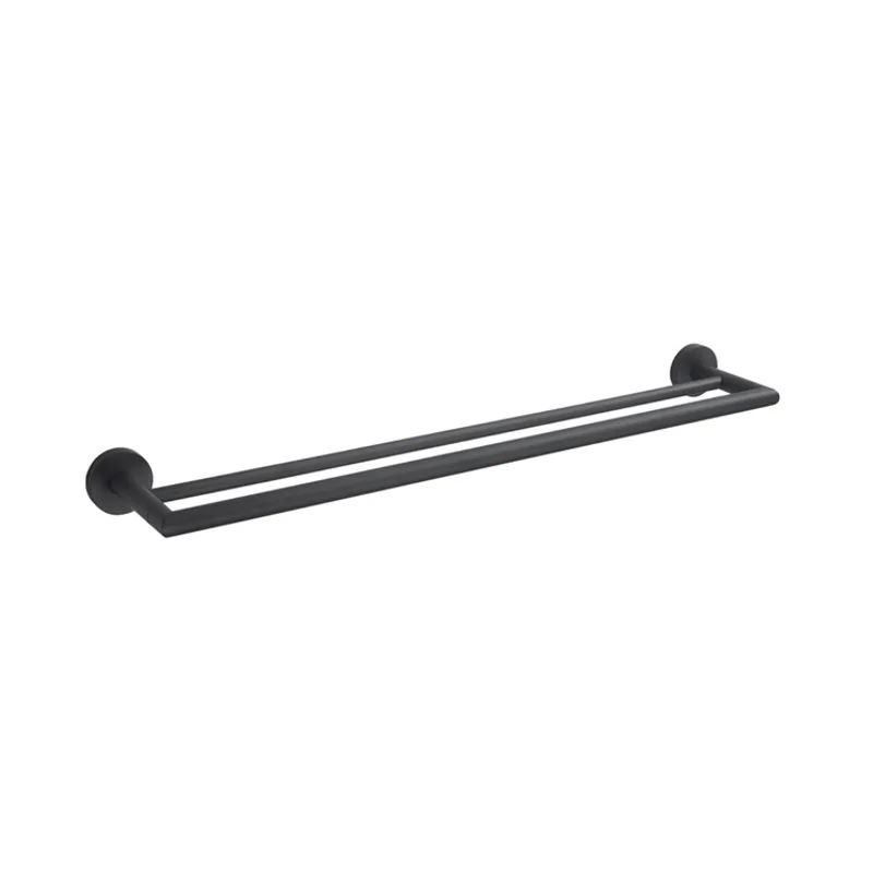 NEP-TMA12-BK Double Towel Bar